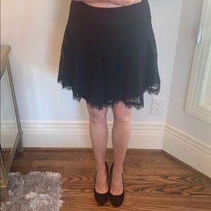 Black Lacey Skirt
